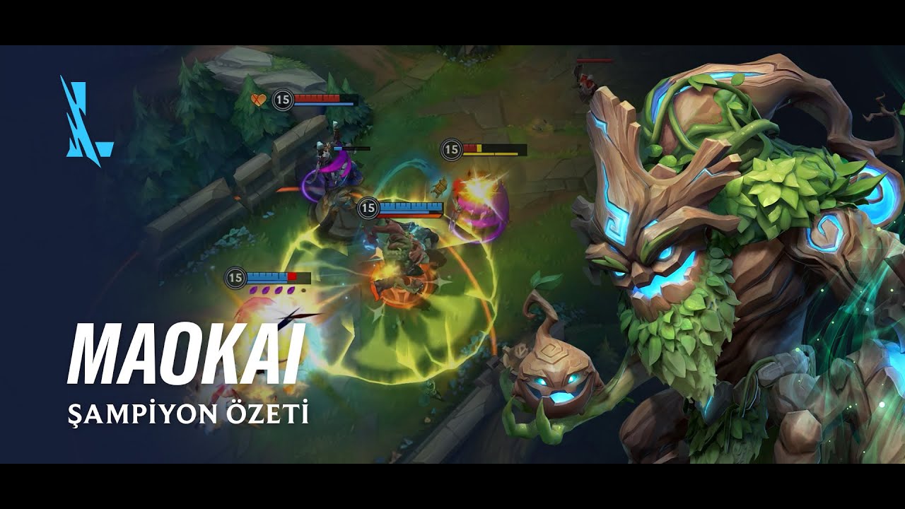 Maokai Şampiyon &Ouml;zeti | Oynanış - League of Legends: Wild Rift