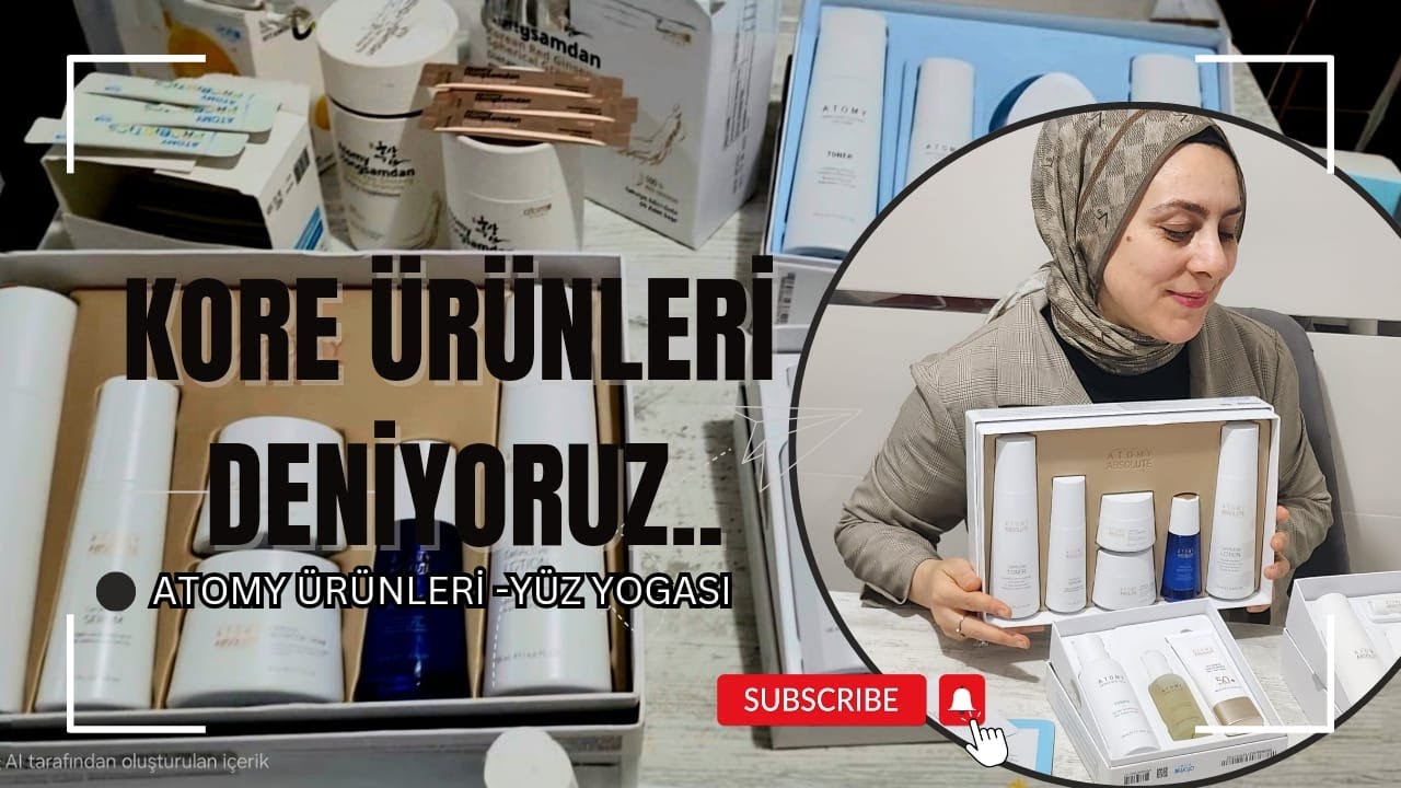 Kore Ürünleri Deniyoruz.. (Atomy Ürünleri)