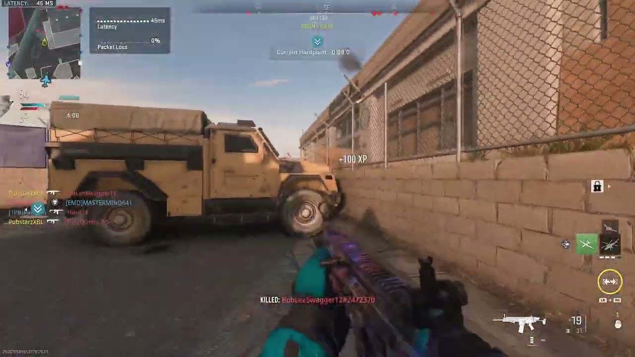 Nuke on dome with the scar (taq-56) modern warfare 2