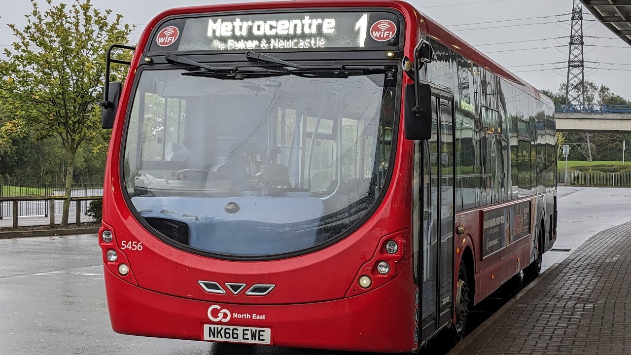 Go North East: Wrightbus Streetlite Daimler OM934/Voith NK66 EWE (5456)