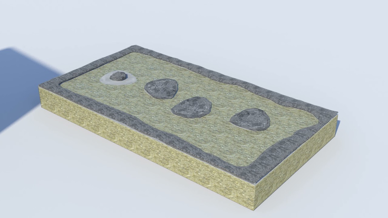 Rendered fa&ccedil;ade (ETICS) with Paroc stone wool slab insulation