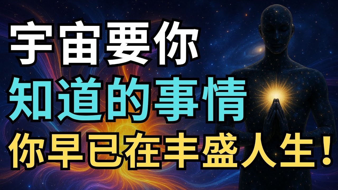 宇宙要你知道的事情：你早已准备好丰盛人生！｜觉行致富 Awaken & Abundant