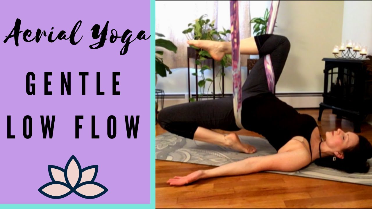 Aerial Yoga Deep Gentle Class | Low Flow