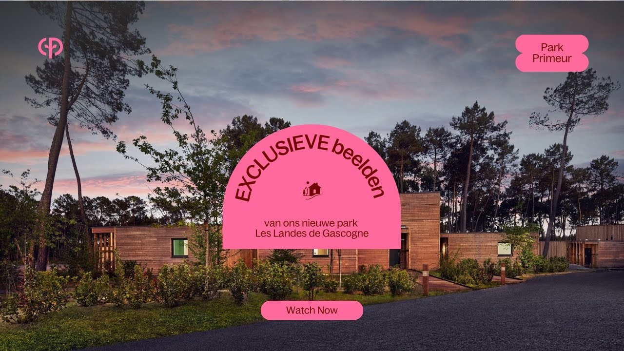 De EERSTE EXCLUSIEVE beelden 😮  van ons nieuwe park Landes de Gascogne | Park Primeur | Center Parcs