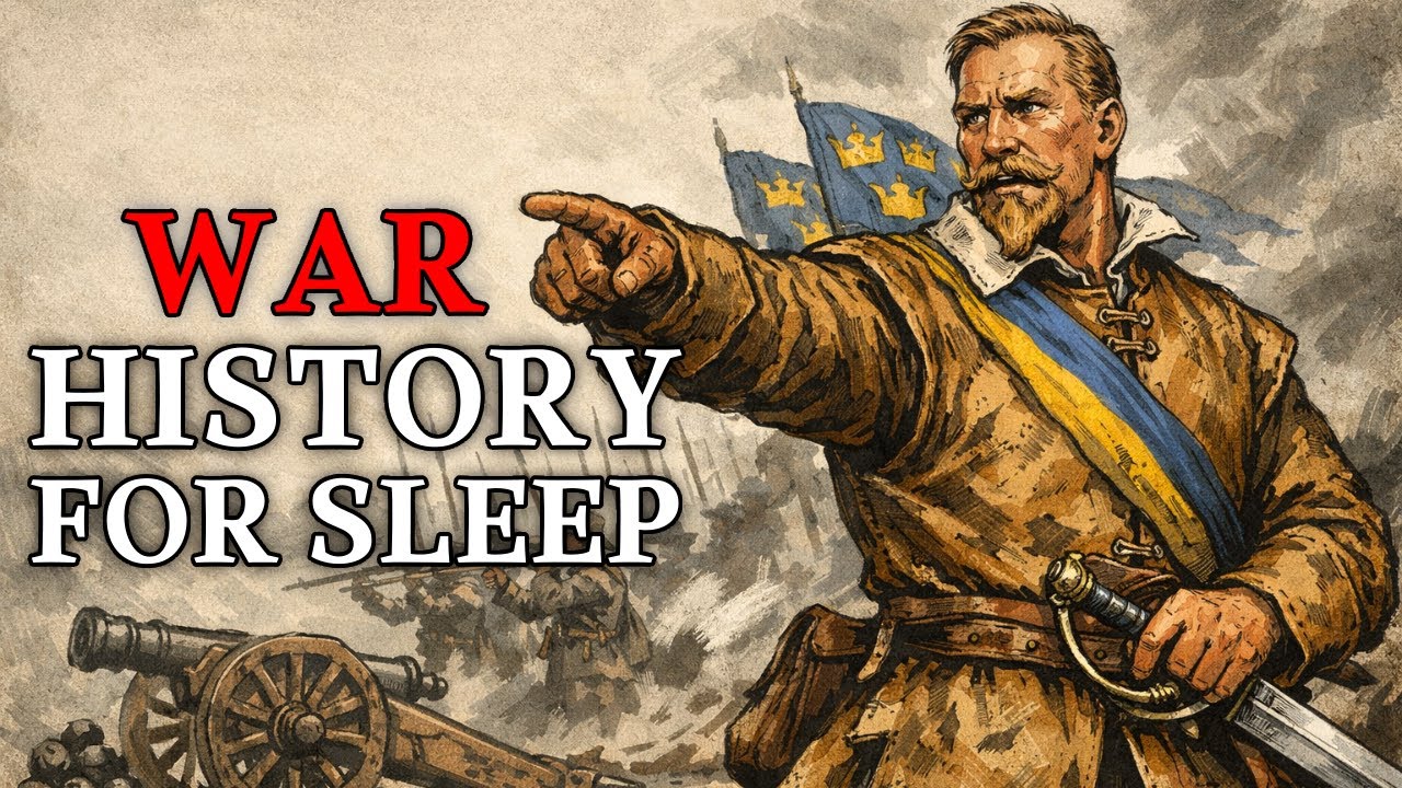 How Swedish King Gustavus Adolphus Changed Warfare Forever | War History for Sleep