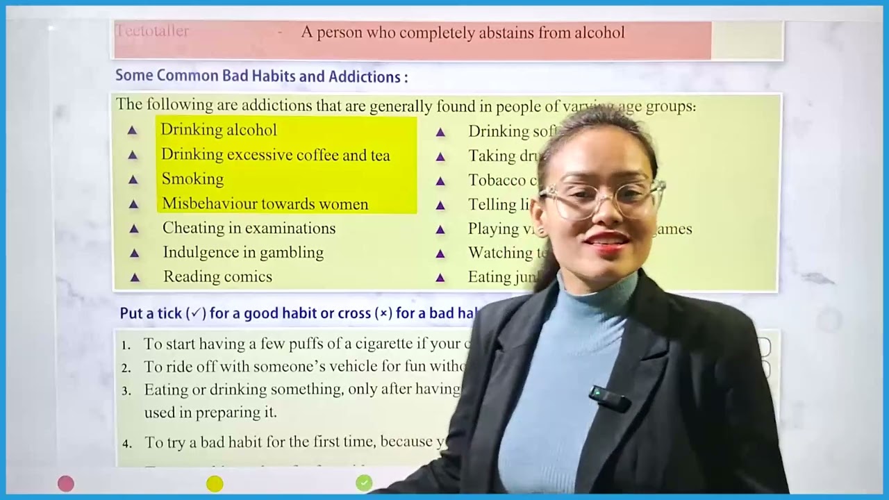 GK I Class 8 I Chapter 1 Addiction Woes