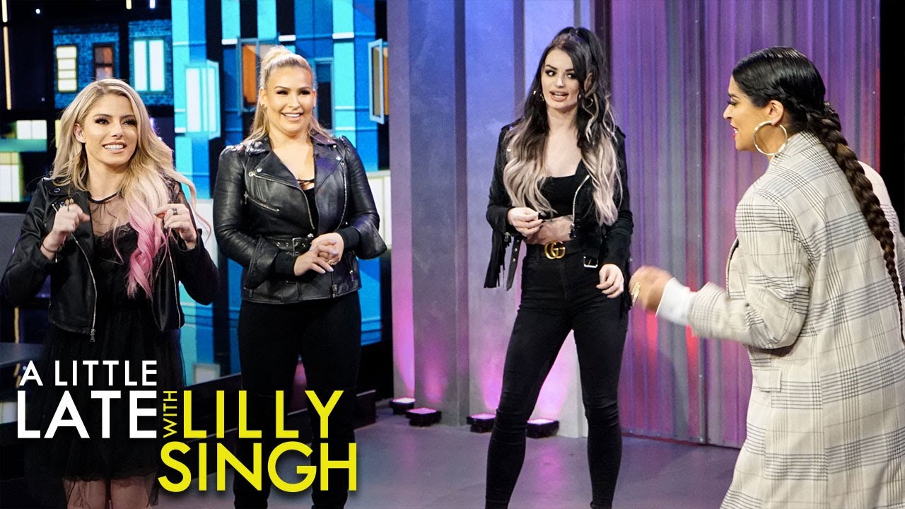 Dancing Clues with Natalya Neidhart, Paige and Alexa Bliss