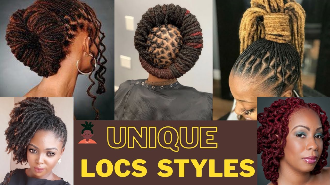 How to style locs ||  Loc Hairstyles | beautiful loc hairstyles