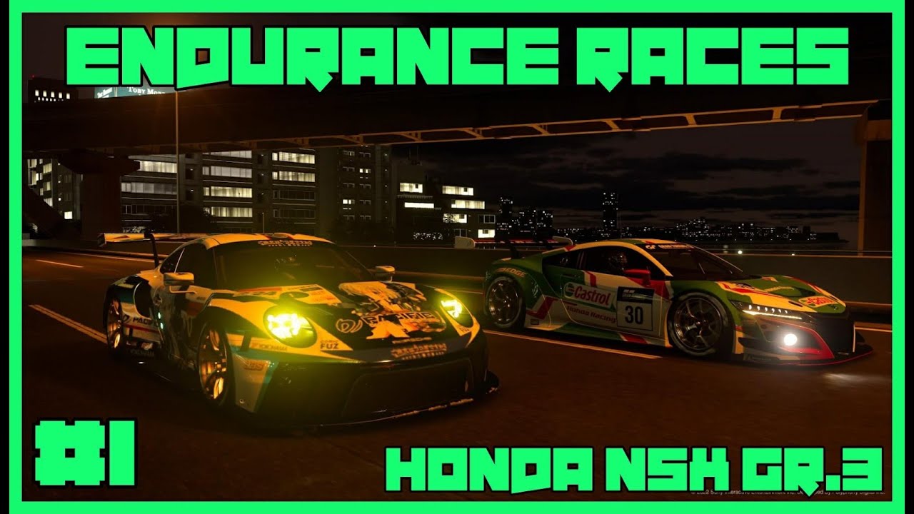 [Gran Turismo 7] Endurance Races | Honda NSX Gr.3 | Full Race & Replay | #1