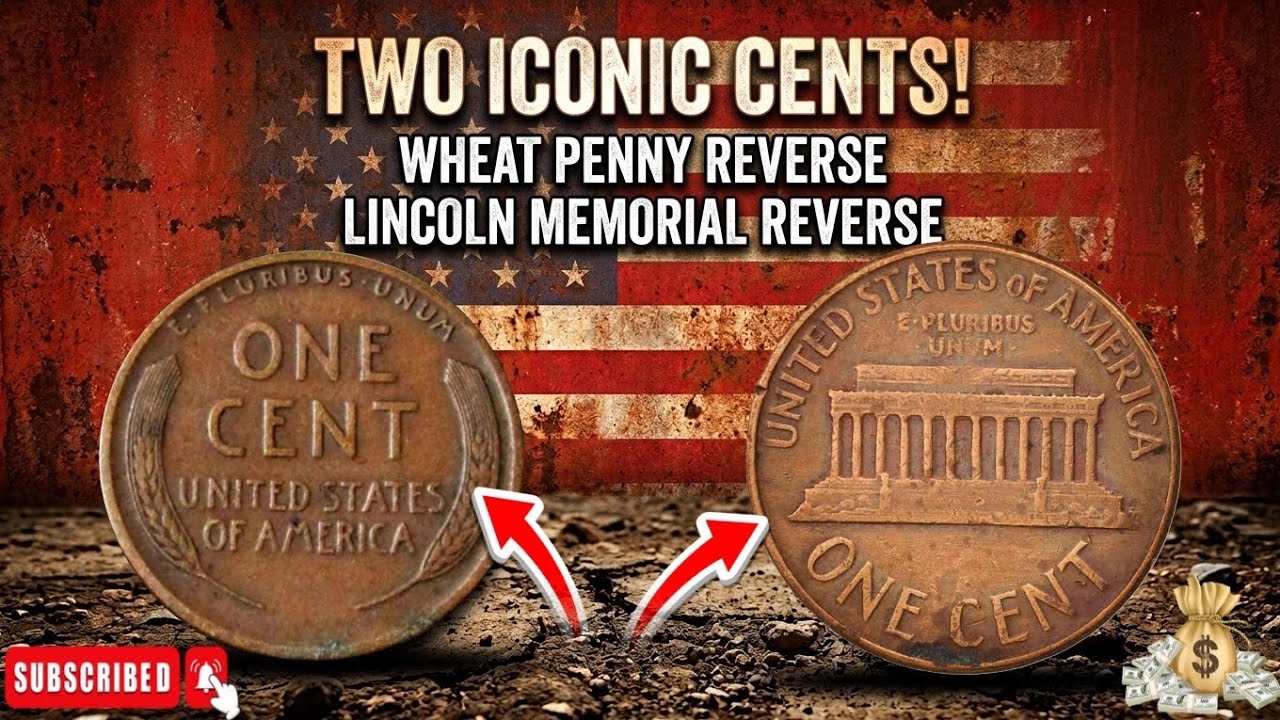 Top 4 Rare Lincoln memorial & wheat penny Worth Up to $570,000 | Most Valuable