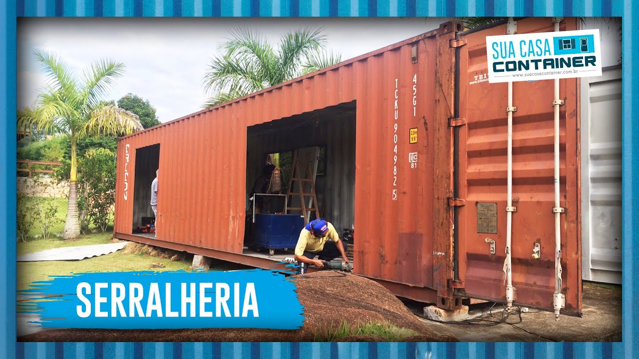 Serralheria - Abertura de Vão de porta e Janelas | Sua Casa Container