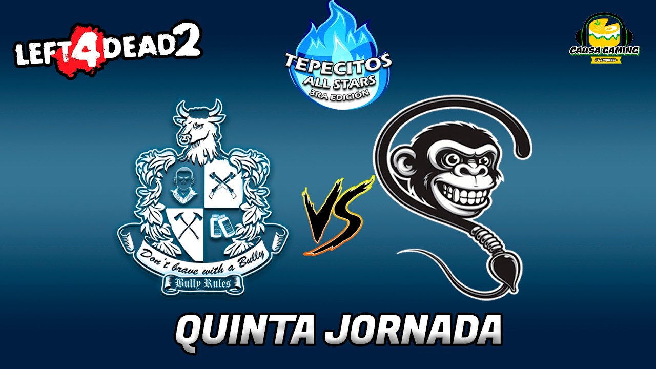 5TA JORNADA TEPECITOS ALL STARS🏆 | L4D2