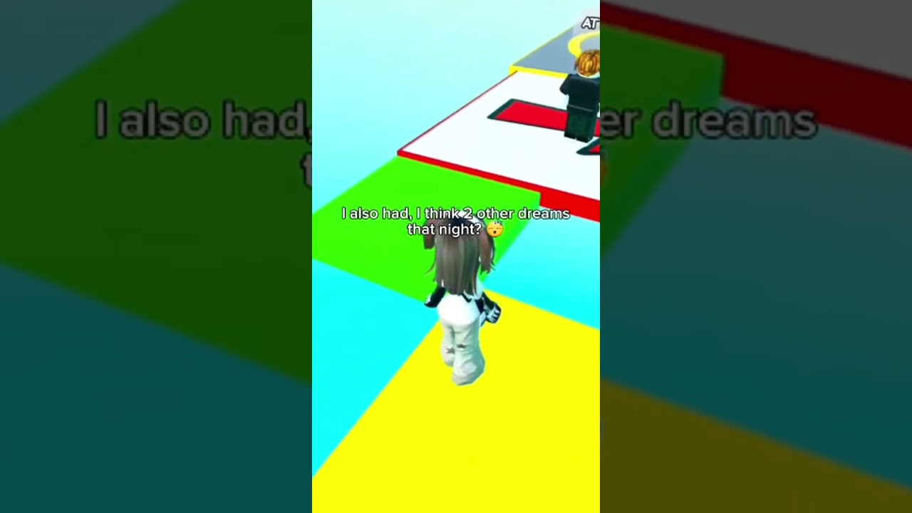 Roblox story time | MY AUDIO!! ⚠ | #robloxstorytime #myaudio #dreams