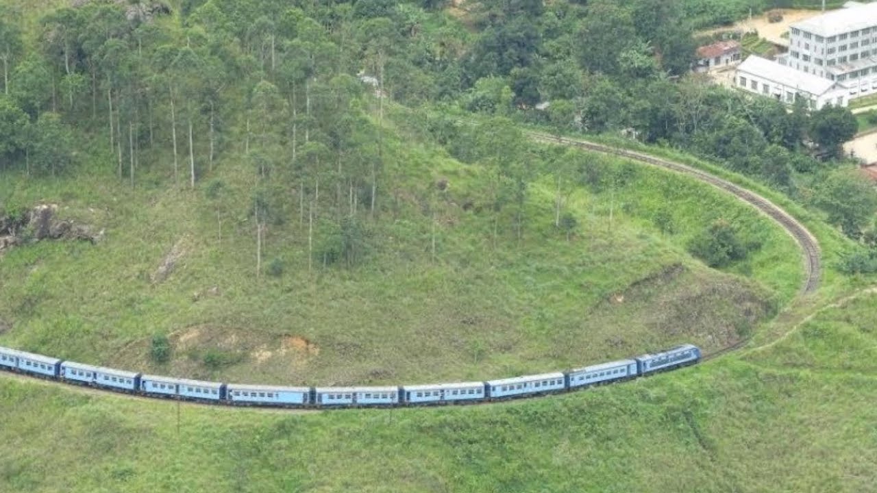 Demodara Railway Loop, Badulla District, Uva province, Sri lanka