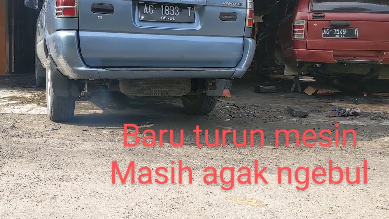 Baru turun mesin knalpot masih ngebul.....,segera cek noselnya