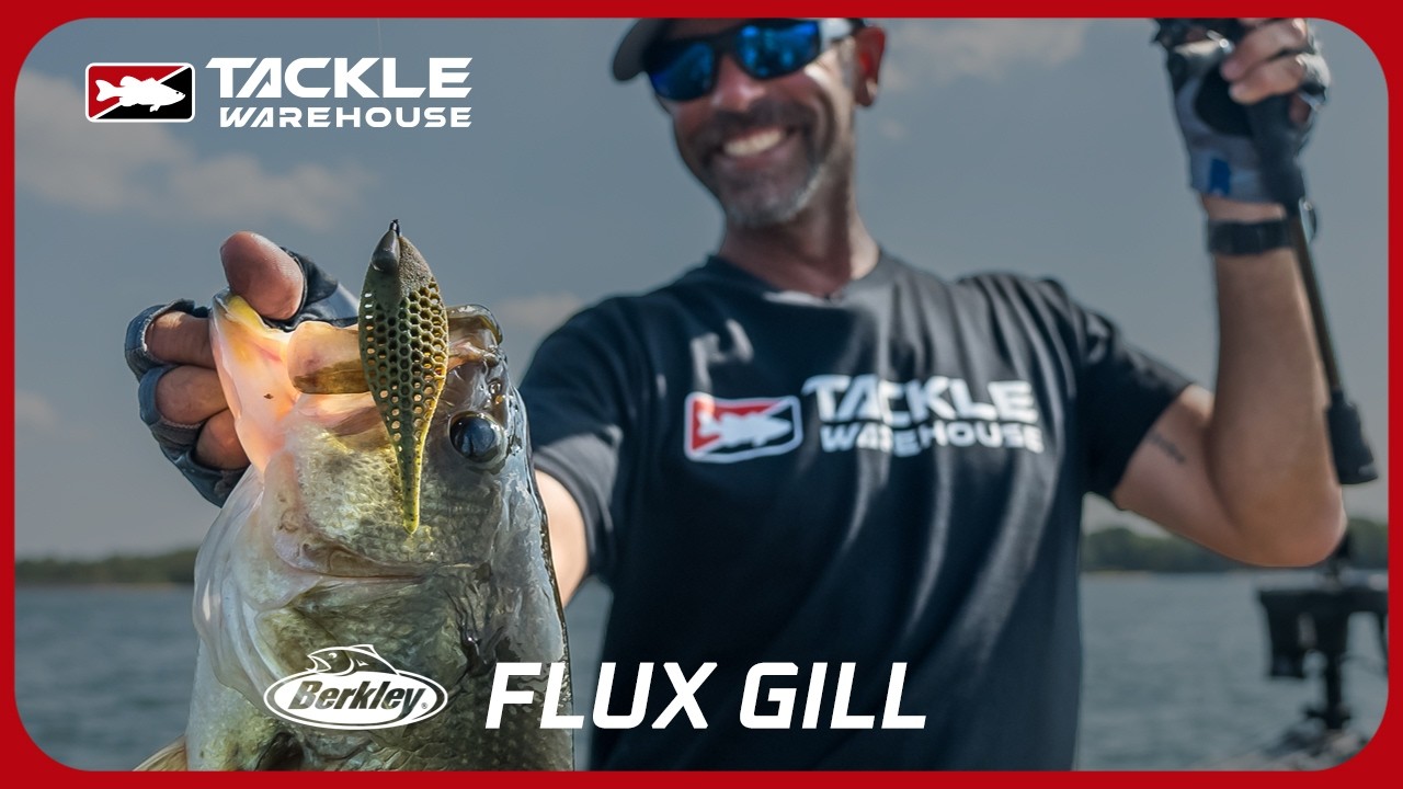 Три лучших способа ловли на приманку Berkley Flux Gill по версии Айка Айаконелли