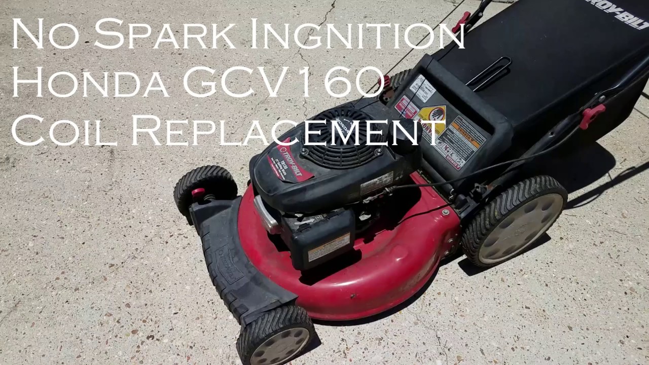 Troy-Bilt Honda GCV160 Ignition Test & Repair