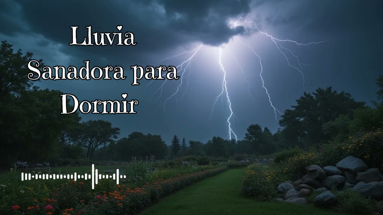 🌛⛈️🌜Lluvia Sanadora para Dormir | Música Relajante y Sueño Profundo (432 Hz)