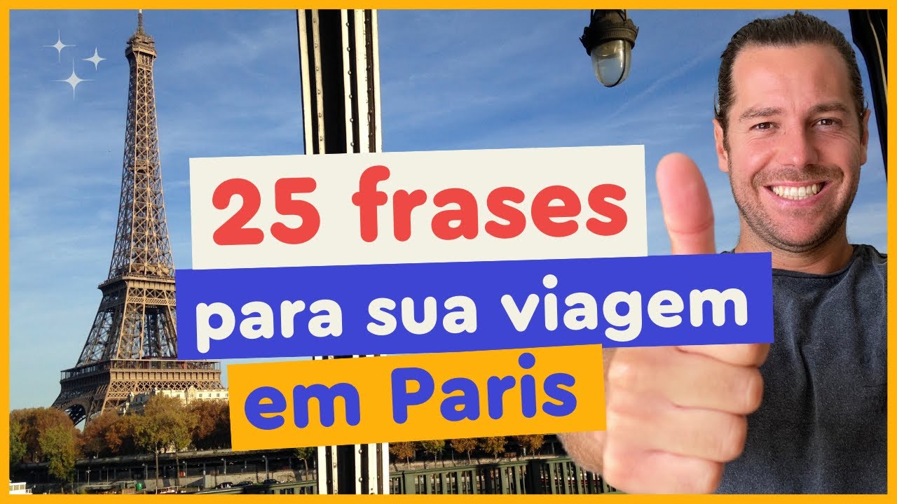 25 Frases em francês para visitar Paris | Afrancesados