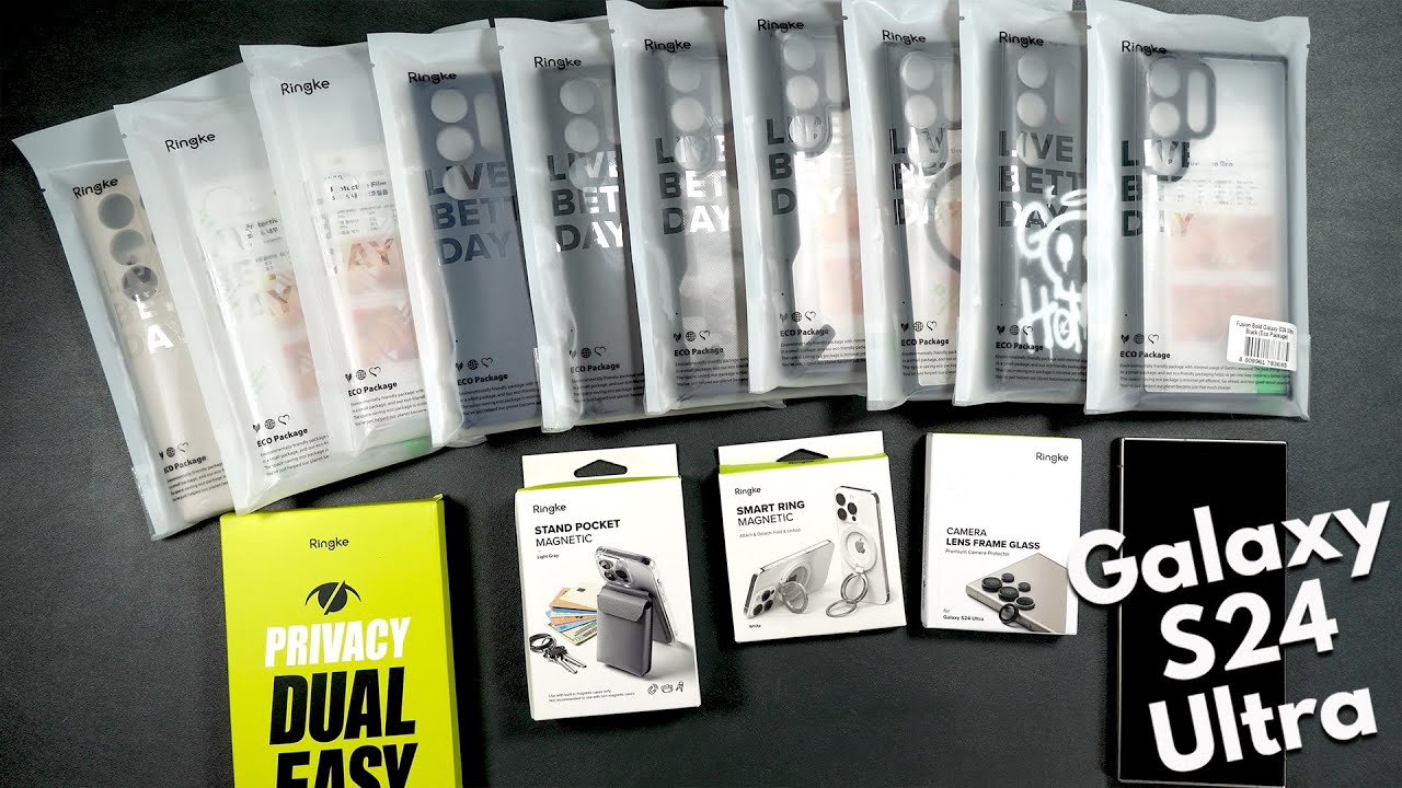 Galaxy S24 Ultra Ringke Cases & Accessories - Scratch Test