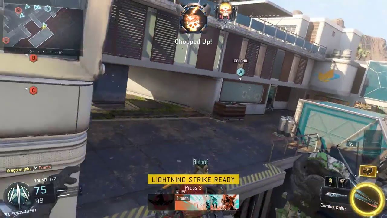 Call of Duty  Black Ops 3 - Axe and Knives only kill streak