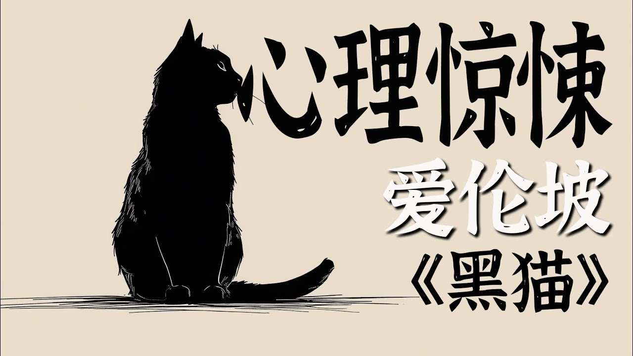 愛倫・坡如何描寫「虐貓者」變為「殺妻犯」？｜驚悚小說深度解析《黑貓》
