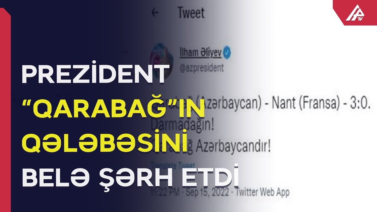 Prezidentdən m&ouml;htəşəm paylaşım: 