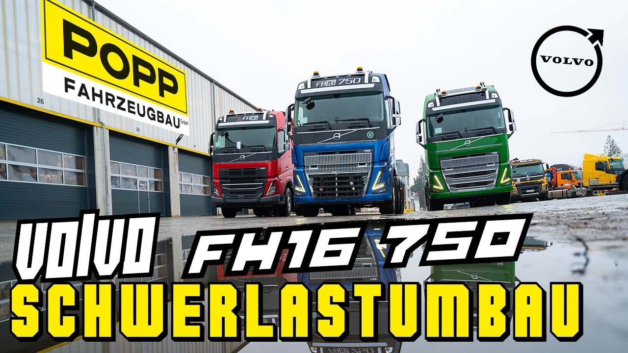 𝟸𝟸 𝙾𝙿𝚃𝙸𝚇 | Volvo FH16 750 | Schwerlastumbau Fahrzeugbau Popp