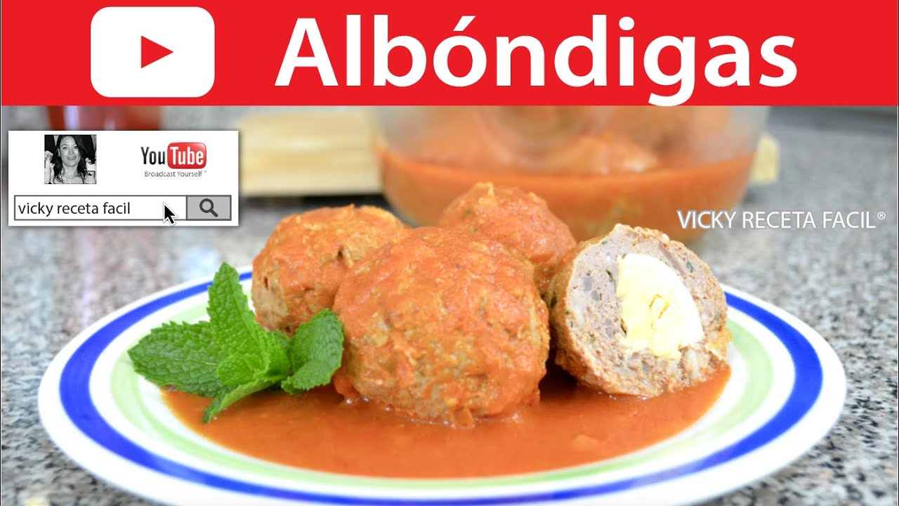 Cómo hacer ALBONDIGAS | Vicky Receta Facil