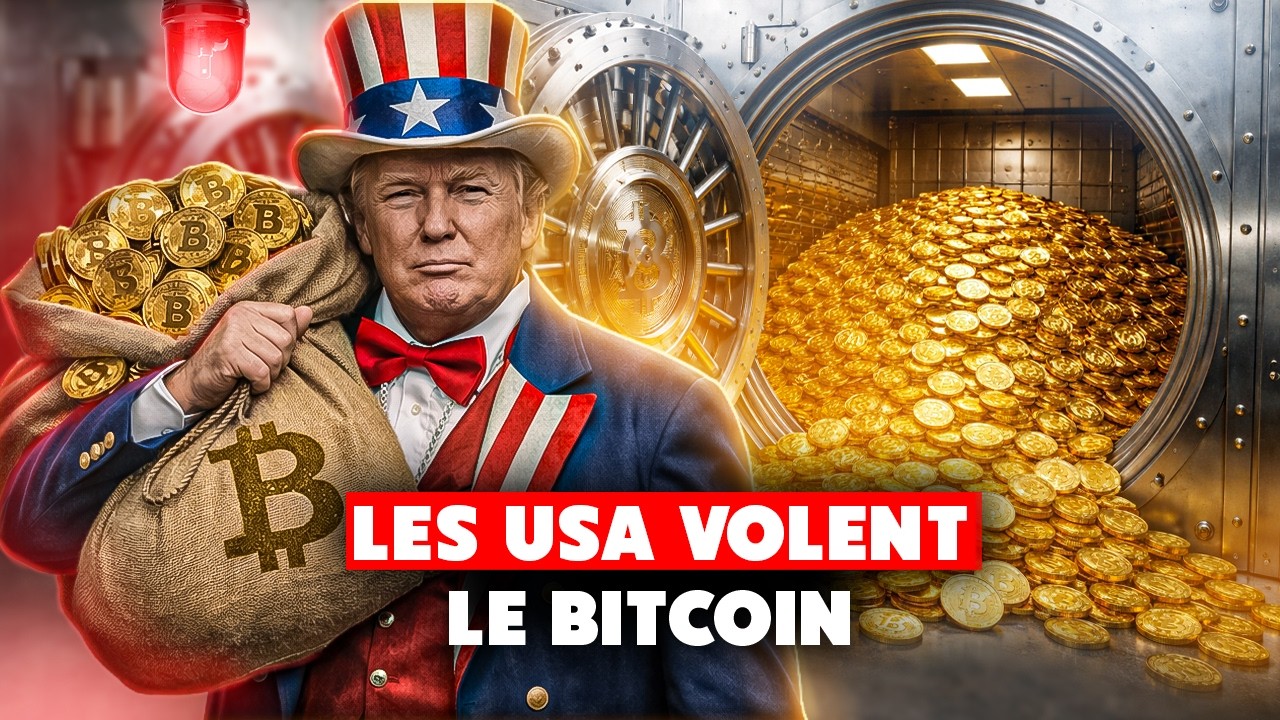 Pourquoi les Etats-Unis s'accaparent la cryptomonnais mondiale ?