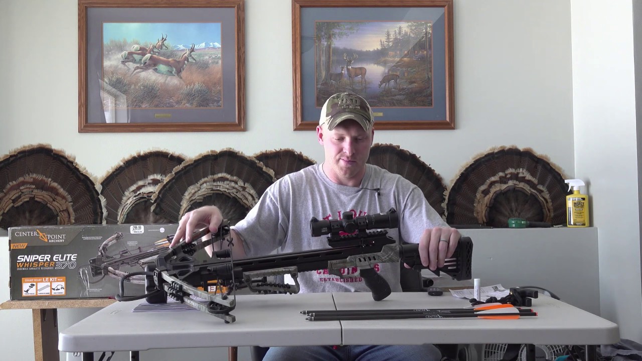 CenterPoint Sniper Elite Whisper 370 Crossbow Review