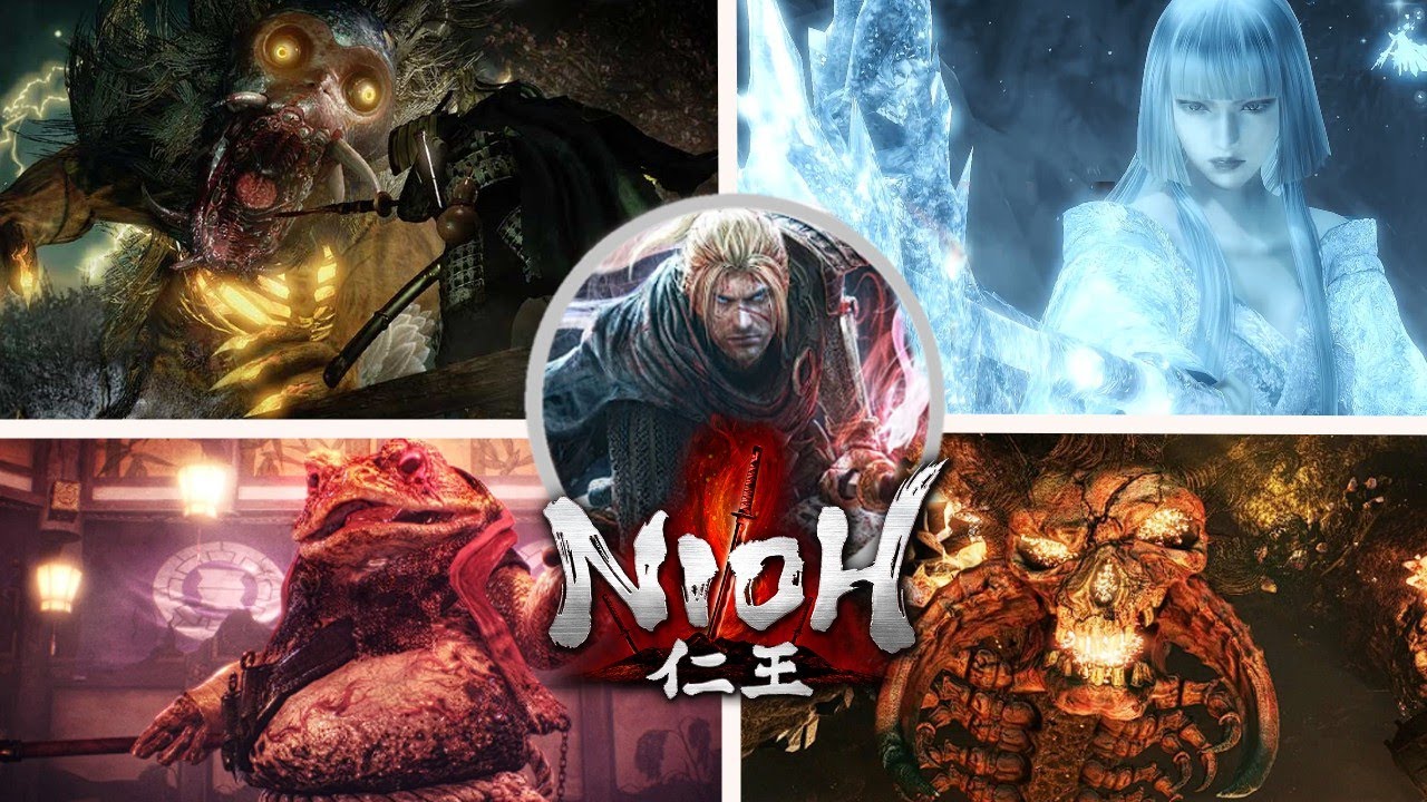 Nioh: Complete Edition | All Bosses/Todos los Jefes | Gameplay en Español
