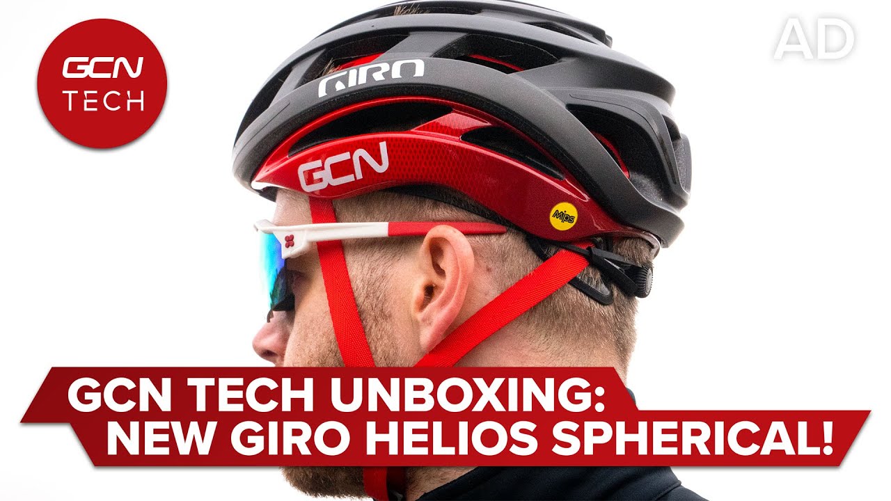 НОВЫЙ сферический велосипедный шлем Giro Helios | Распаковка GCN Tech