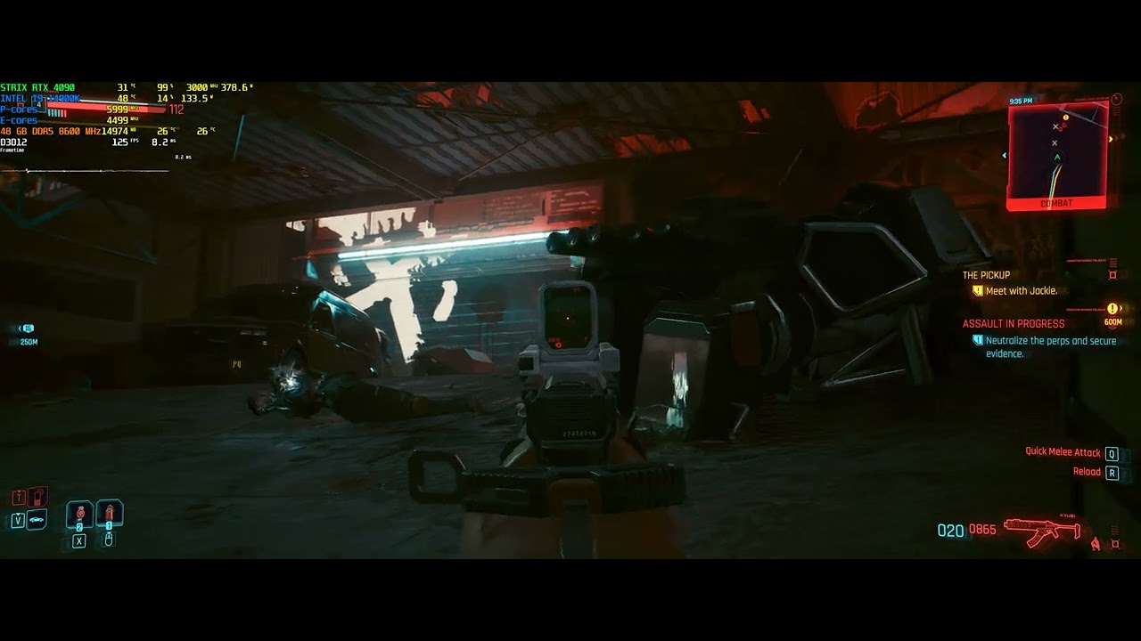 Cyberpunk 2077 Gameplay / STRIX RTX 4090 / I9 14900K