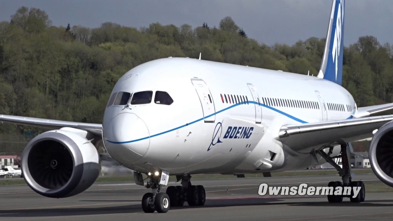 Testing Boeing 787-10 Rolls Royce Engines on a 787-8 Dreamliner