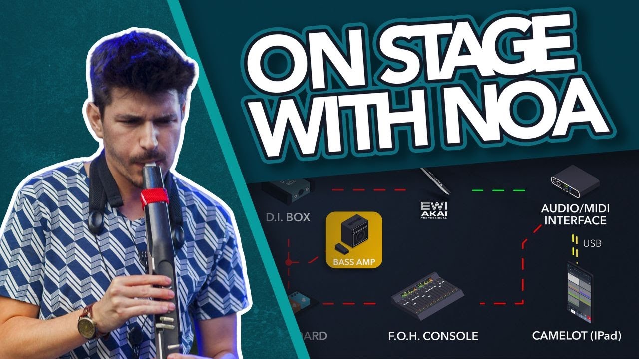 Stage Setup for EWI + Virtual Instruments