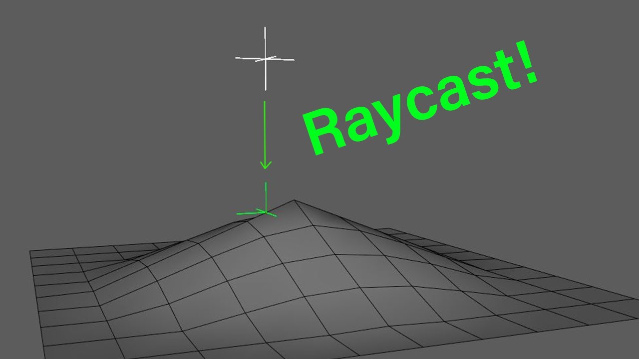 Bifrost Raycast Node in my Maya - Tutorial