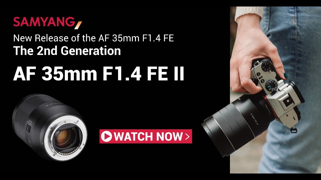 Samyang AF 35mm F1 4 FE II Feature Video