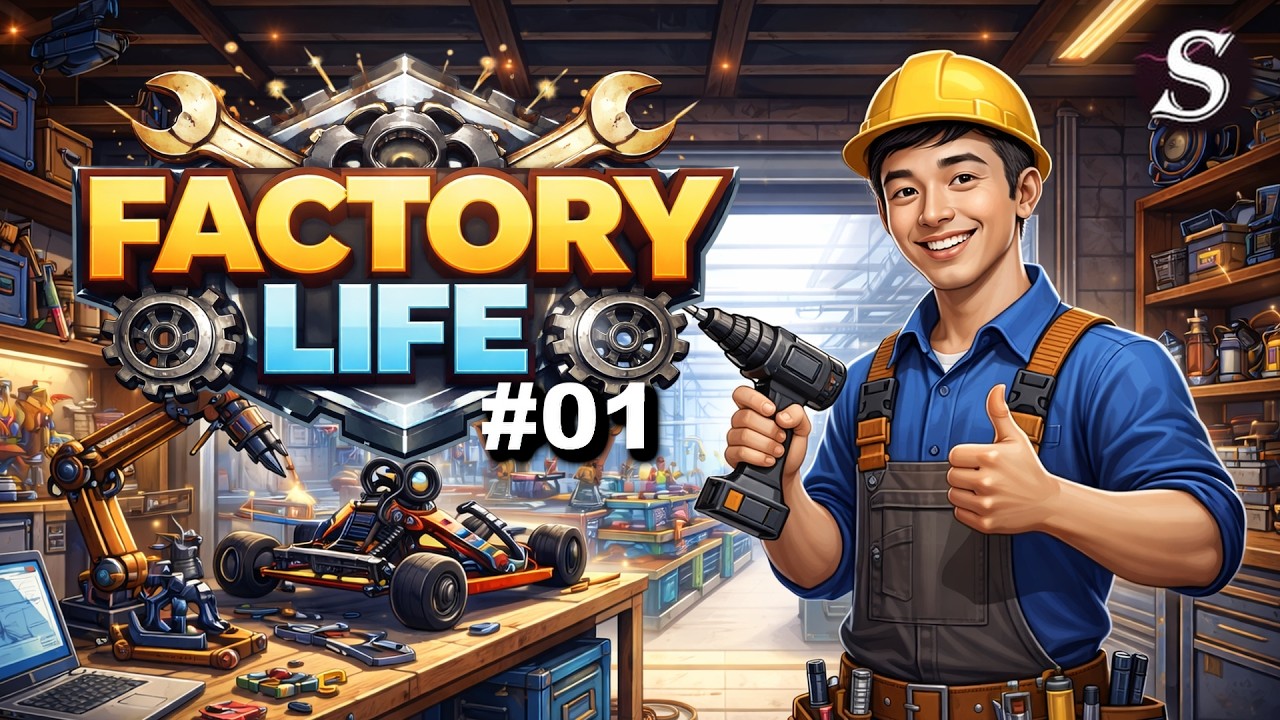 Factory Life Demo |#01| Garażowy biznes. | gameplay PL