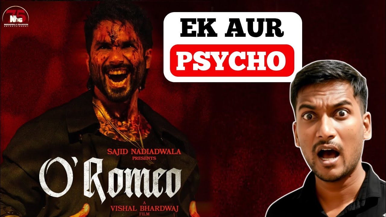 O'Romeo Trailer Review | Shahid Kapoor |Tripti dimri | Vishal Bhardwaj 