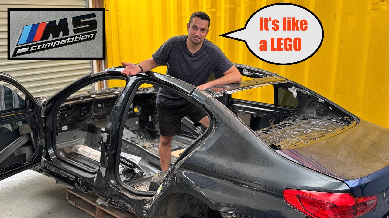 How fast is my BMW F90 M5 ? - Built from Scratch like a LEGO