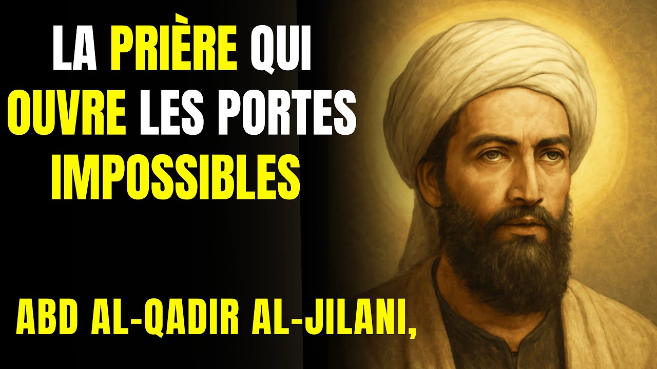 LA PRIÈRE QUI OUVRE LES PORTES IMPOSSIBLES – LA MÉTHODE SECRÈTE D’ABD AL-QADIR