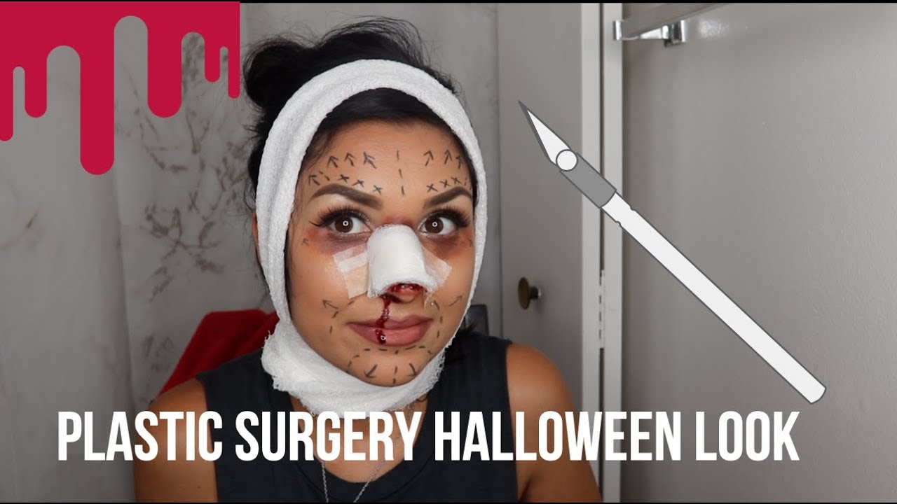 Plastic Surgery Halloween Look!
