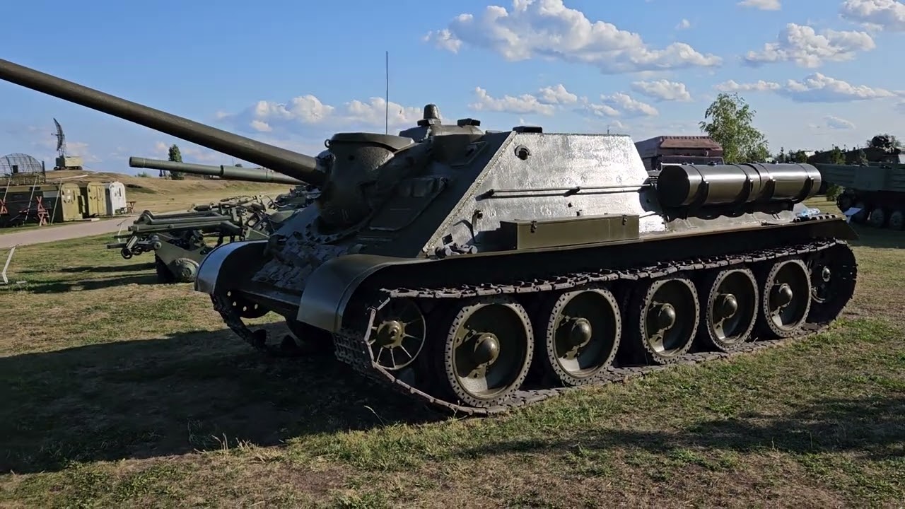 СУ-85. Тольятти. Музей Сахарова. Оружие Победы