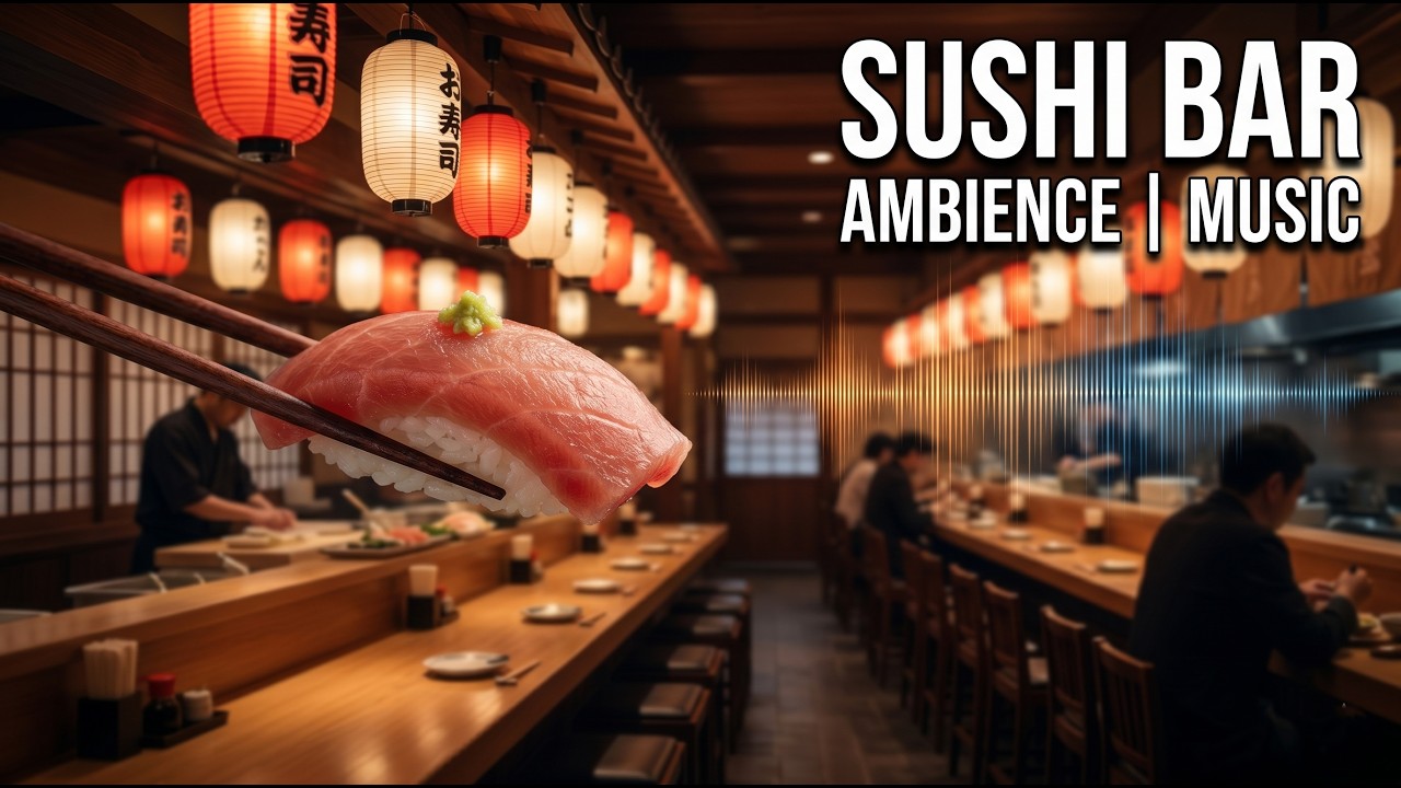 Japanese Restaurant & Sushi Bar Music | 2 Hours Elegant Ambience | Koto & Zen Instrumental