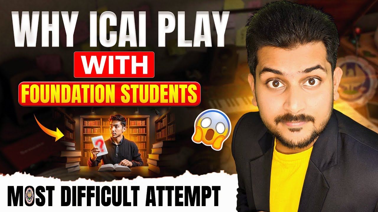 CA Foundation Sep 25 Most Difficult Attempt?  My Honest Review