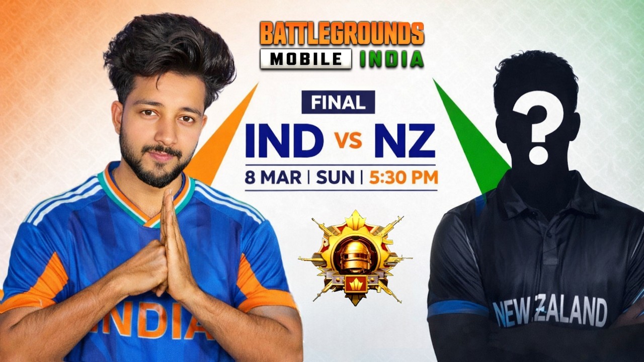 DAY 89 | 🔴IND vs NZ Live T20 World Cup Final 2026 | BGMI LIVE #shortfeed #youtubefeed #shortslive