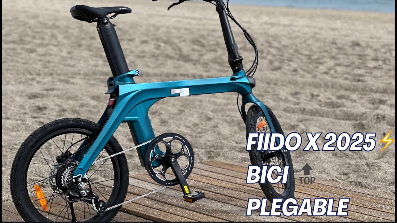 Fiido X 2025 🚲⚡ La BICICLETA ELÉCTRICA PLEGABLE que TODOS QUIEREN | Review Completa en Español