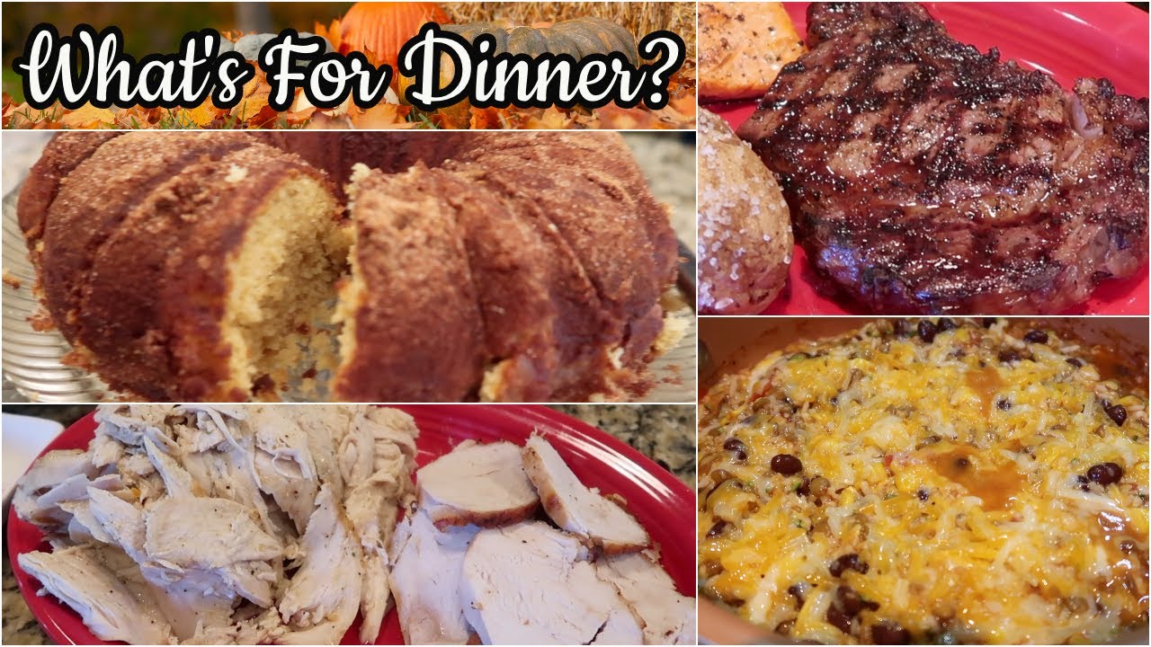 What's For Dinner?  Nov 29, 2020 | Cooking For Two | Thanksgiving Prep/Food! | Easy, Delicious Meals