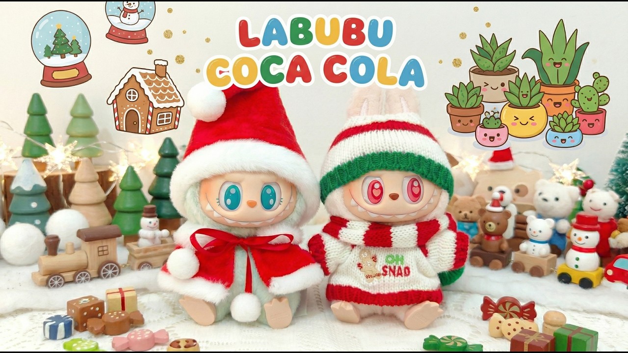 Labubu Coca Cola - Cute Animation Music Video | By Coke Duck